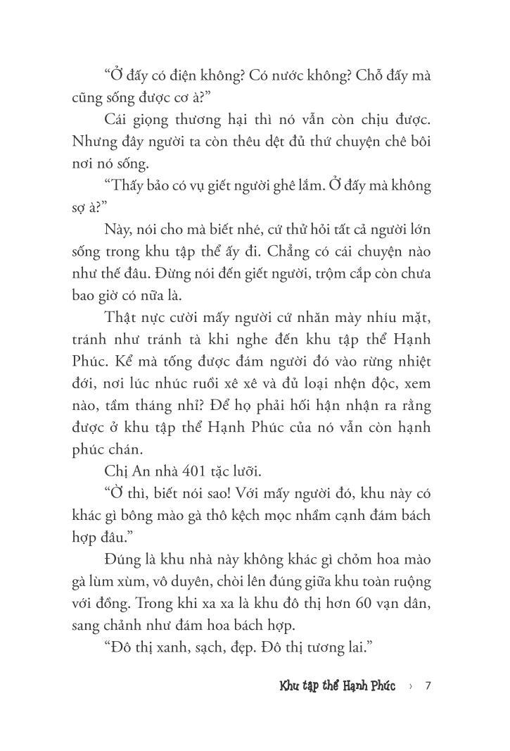 Khu Tập Thể Hạnh Phúc