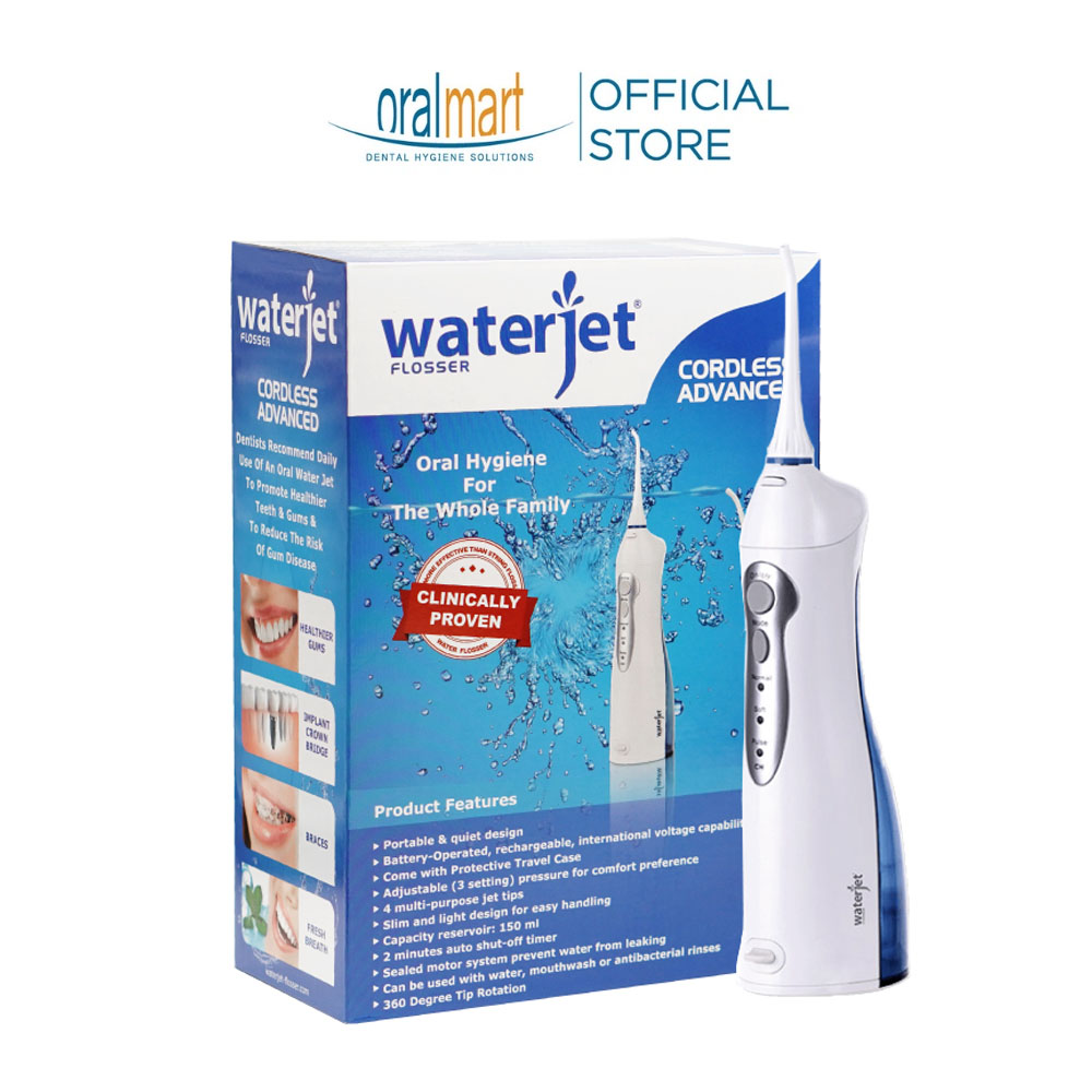 Máy tăm nước cá nhân không dây Waterjet Flosser Cordless Advanced