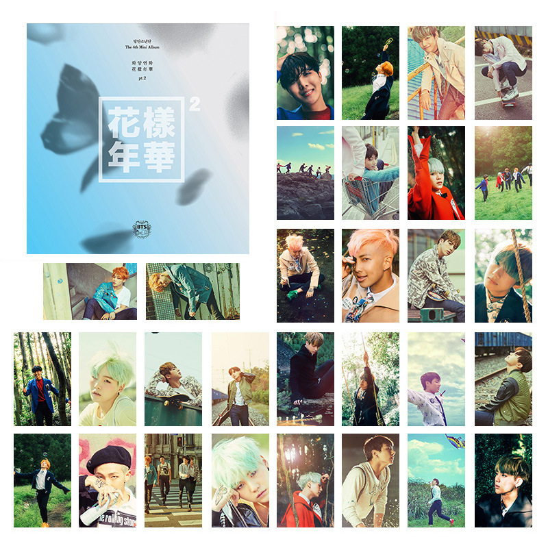Bộ 30 ảnh Lomo card BTS