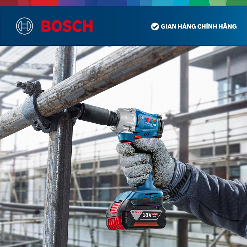 Máy siết ốc dùng pin Bosch GDS 18V-350 Solo