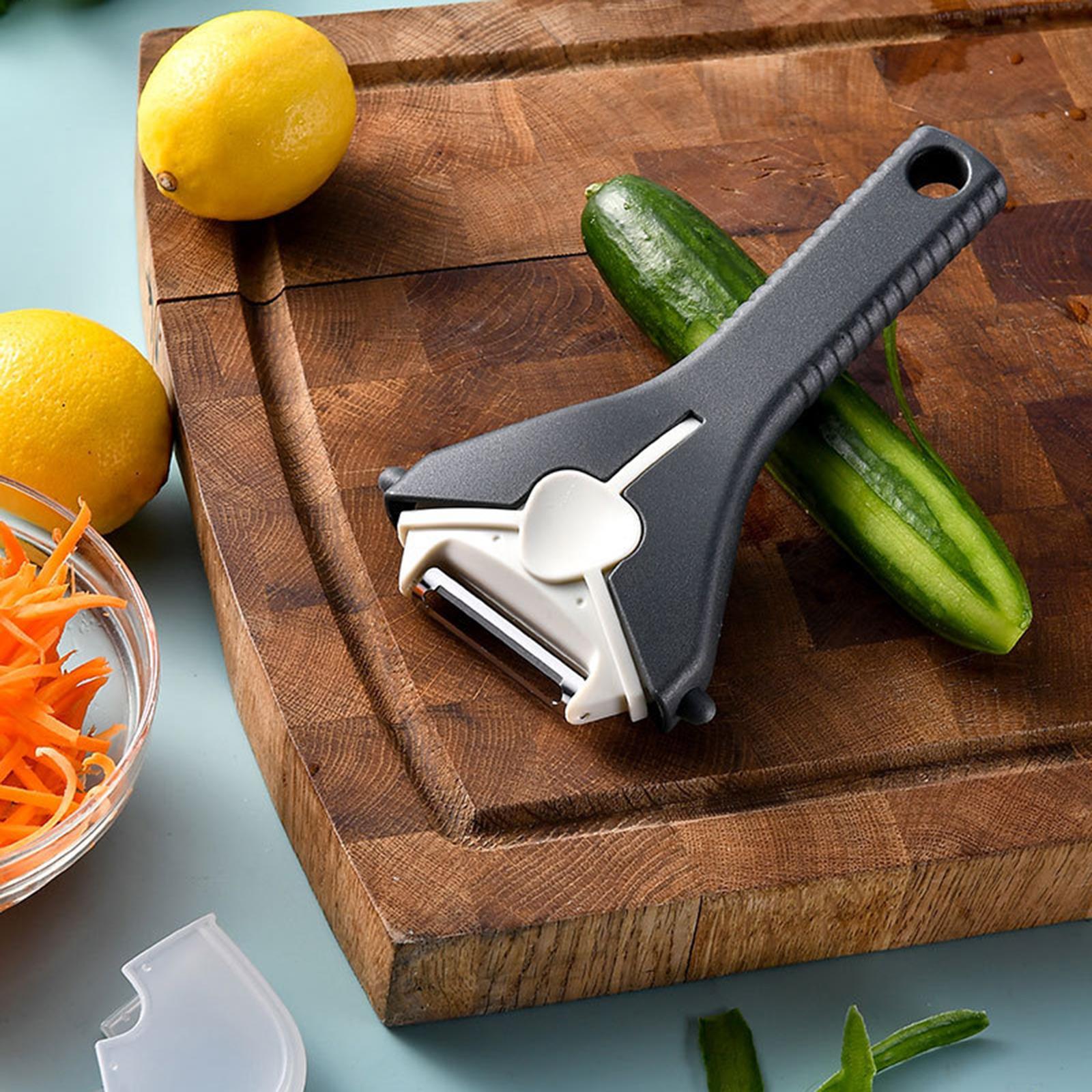 Vegetable Potato Peeler Slicer, Potato Julienne Peeler Fruit Peeler for Peeling Mandoline Cucumber Carrot Kitchen Gadget