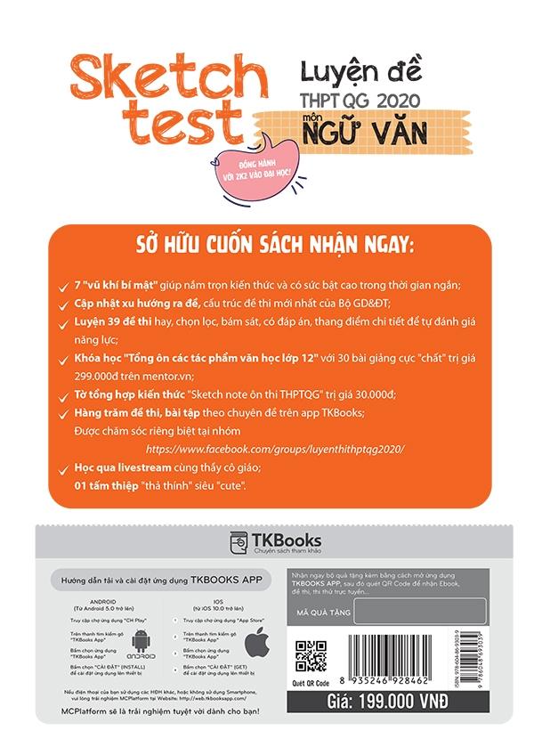 Sketch Test luyện đề THPTQG 2020 môn Văn TV