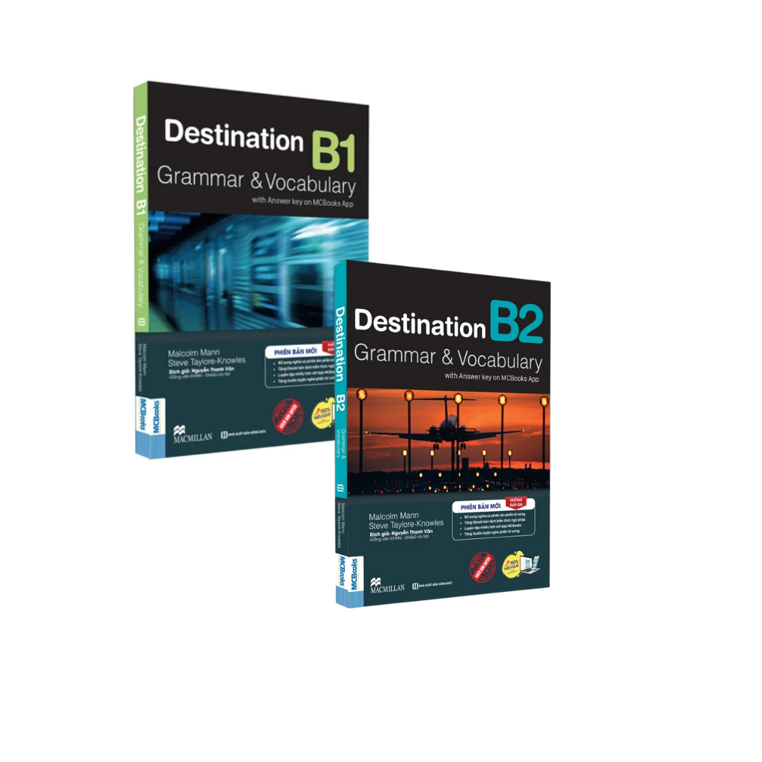 Sách - Destination B1 &Amp; B2 Grammar And Vocabulary Kèm Đáp Án - Phiên Bản Mới 2023 Mcbooks