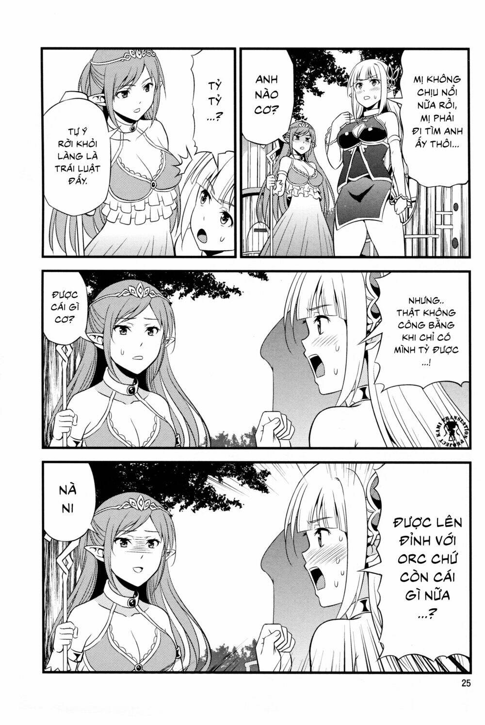 elf dam dang vs orc thanh niên nghiêm túc chapter 21 1