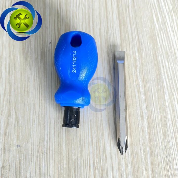 Tua Vít lùn 2 đầu dẹp và bake PH2X38mm Kingtony 24110214 màu xanh