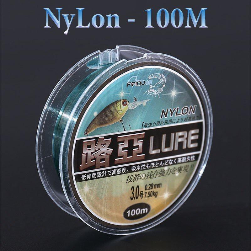 Cước câu cá tàng hình dây câu cá Nylon Gofishing tải cá tốt dùng làm dây trục câu cá DC7