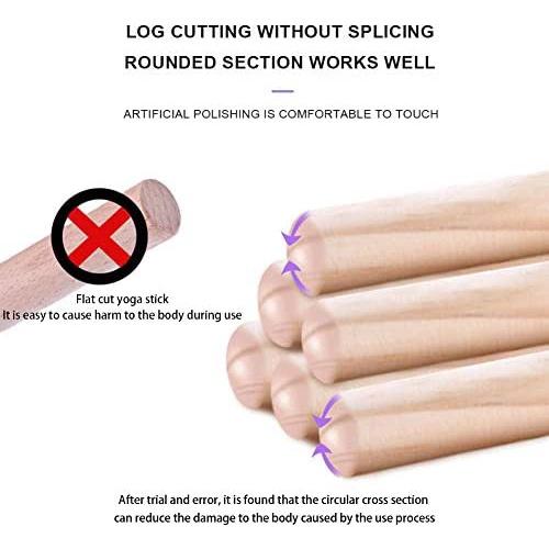 Yoga Pole Open Shoulder Beauty Back Correction Hunchback Artifact Yoga Stick Multifunctional Dance Body Sculpting Home Fitness
