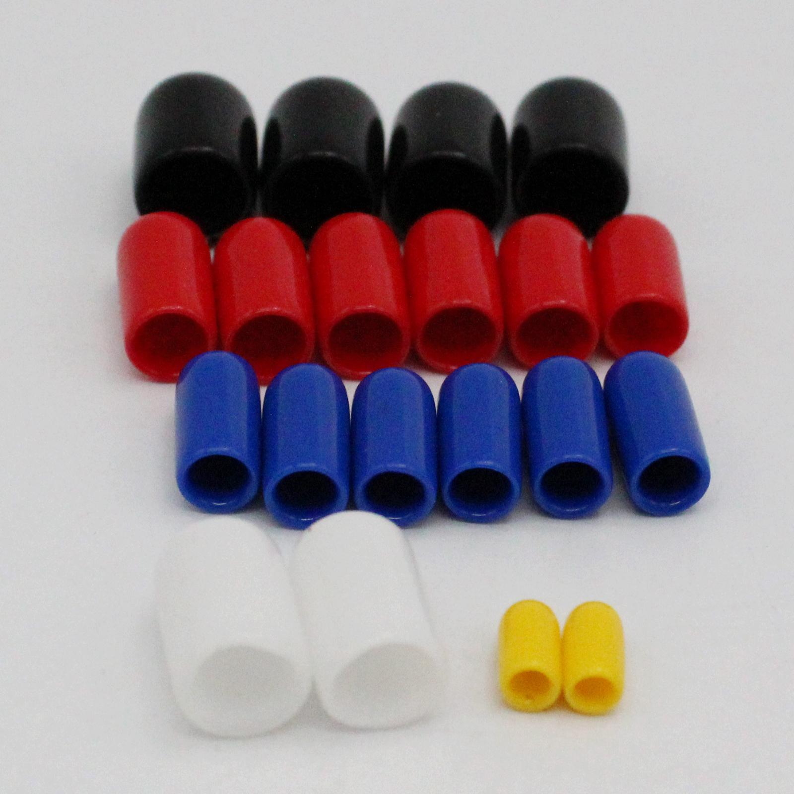 20pcs PVC Vacuum Line Cap Assortment 1/8" 3/16" 1/4" 3/8" 5/16" Set Kit
