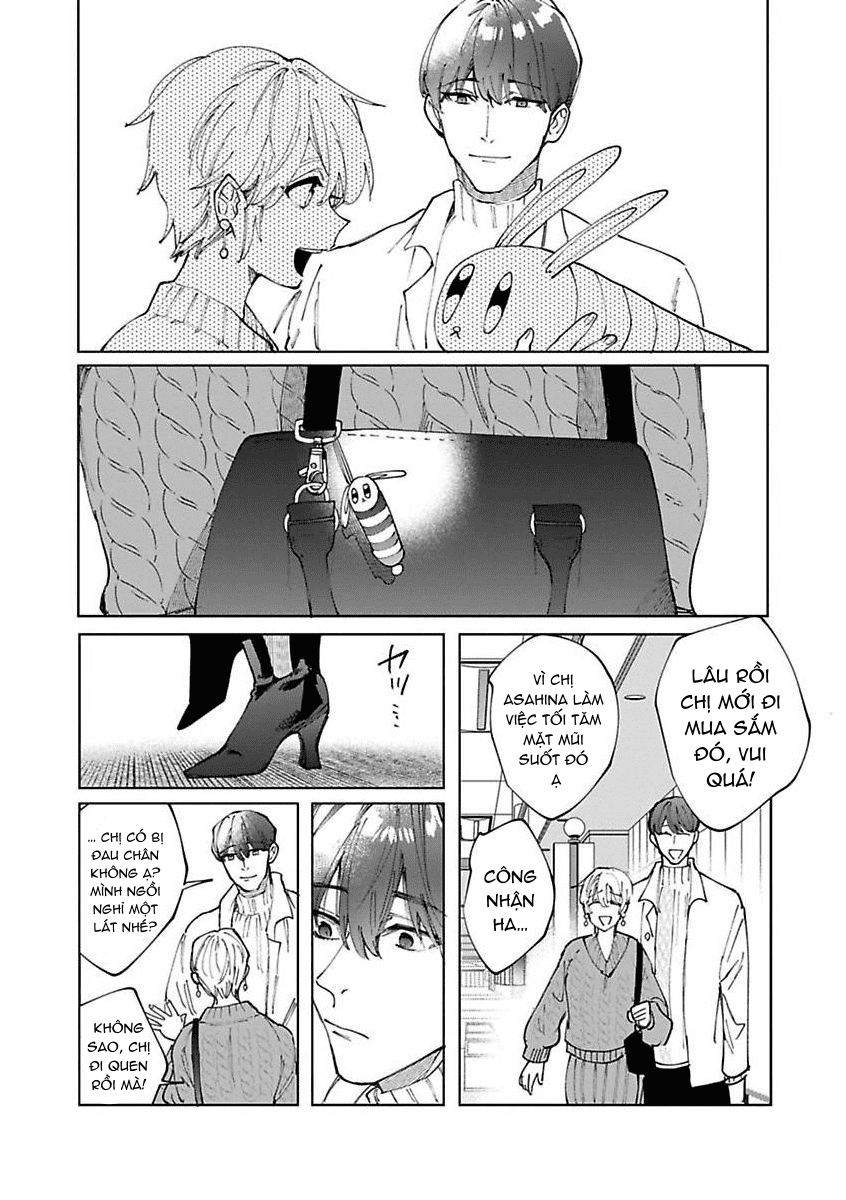 hậu bối yandere muốn cứu vớt ''nô lệ của tư bản'' chapter 7.1 13