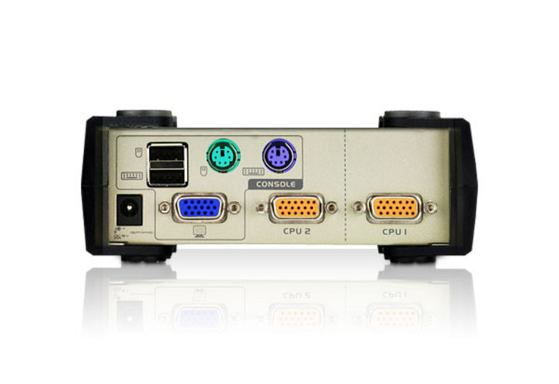 Bộ chuyển tín hiệu 2 CPU dùng chung 1 màn hình, ATEN CS82U KVM Switch dạng Desktop - Hàng chính hãng