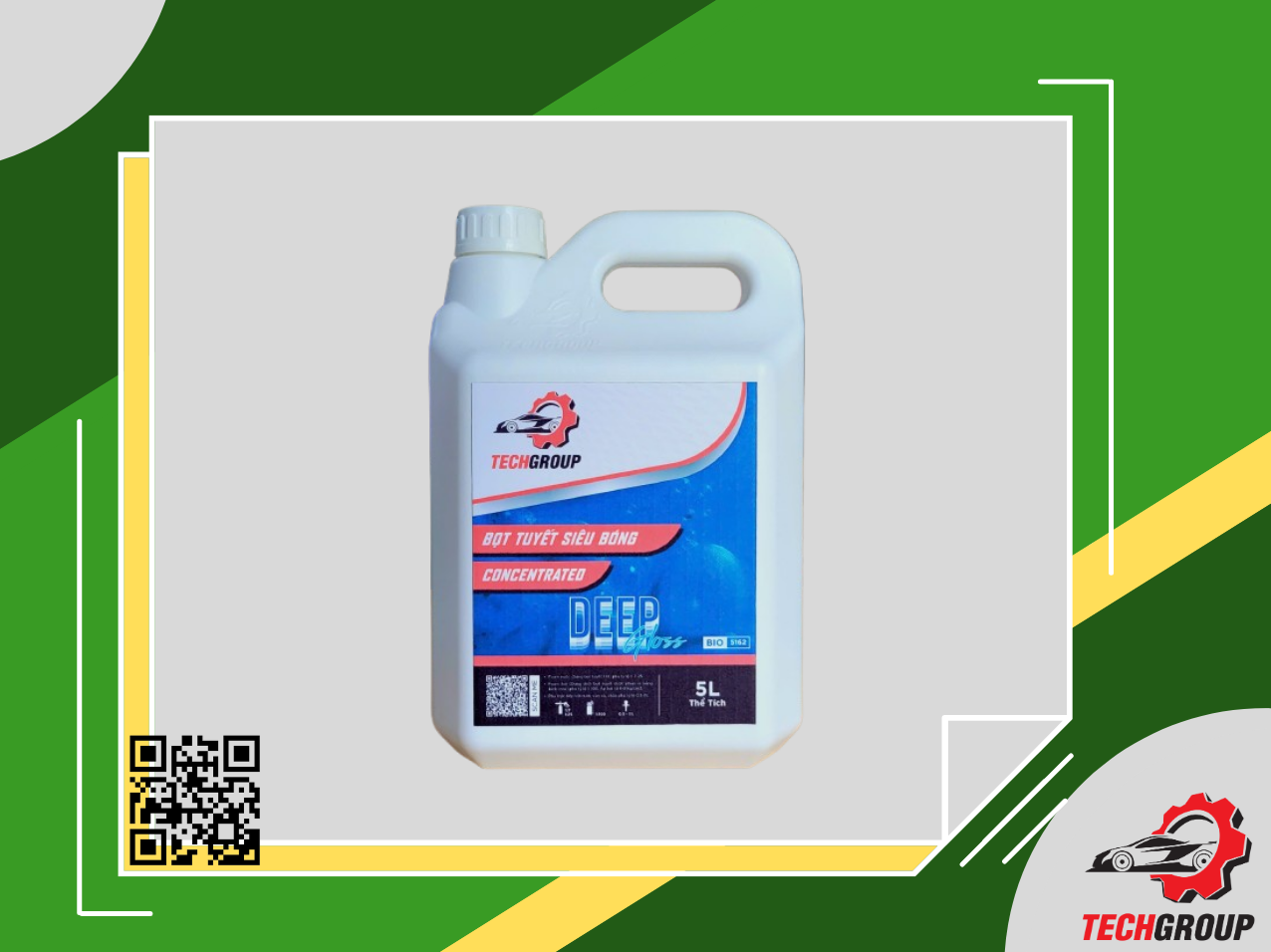 Bọt Tuyết Siêu Bóng Techgroup 5162 5 Lít