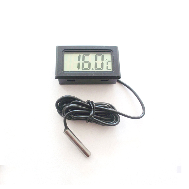 Đồng hồ đo nhiệt độ dây cảm biến chống nước -50°C đến +110°C