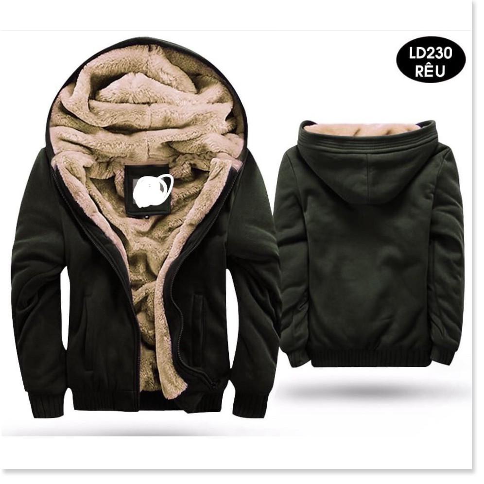 ÁO KHOÁC NAM /ÁO KHOÁC NAM NỈ NGOẠI LÓT LÔNG GIỮ NHIỆT SIÊU ẤM ÁP CHO MÙA ĐÔNG CÓ SIZE 3XL KHÁNH AN