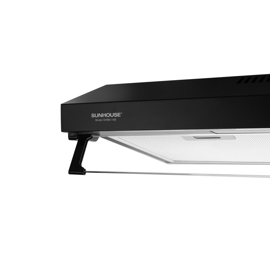 Máy hút mùi vỏ sơn SUNHOUSE SHB6118B - Hàng chính hãng