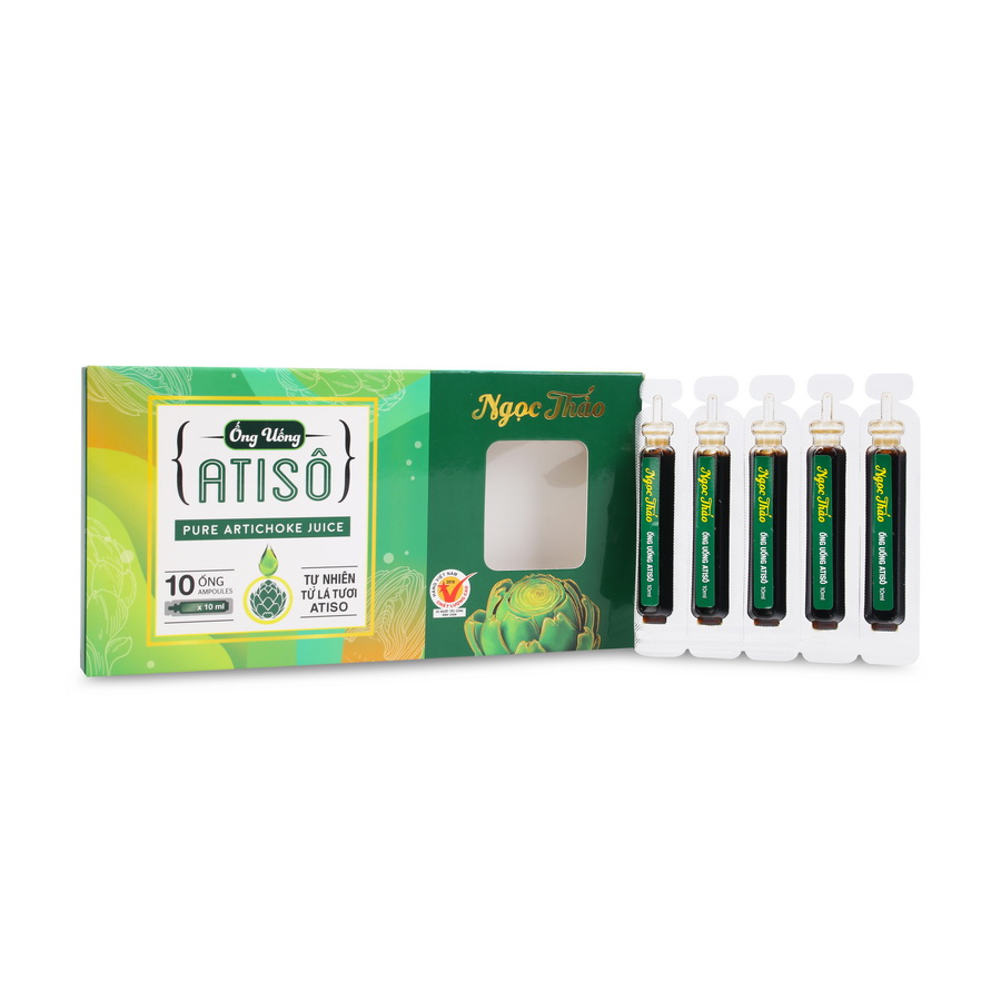 Hộp Cao Atiso uống liền Ngọc Thảo | 10 ống 10ml