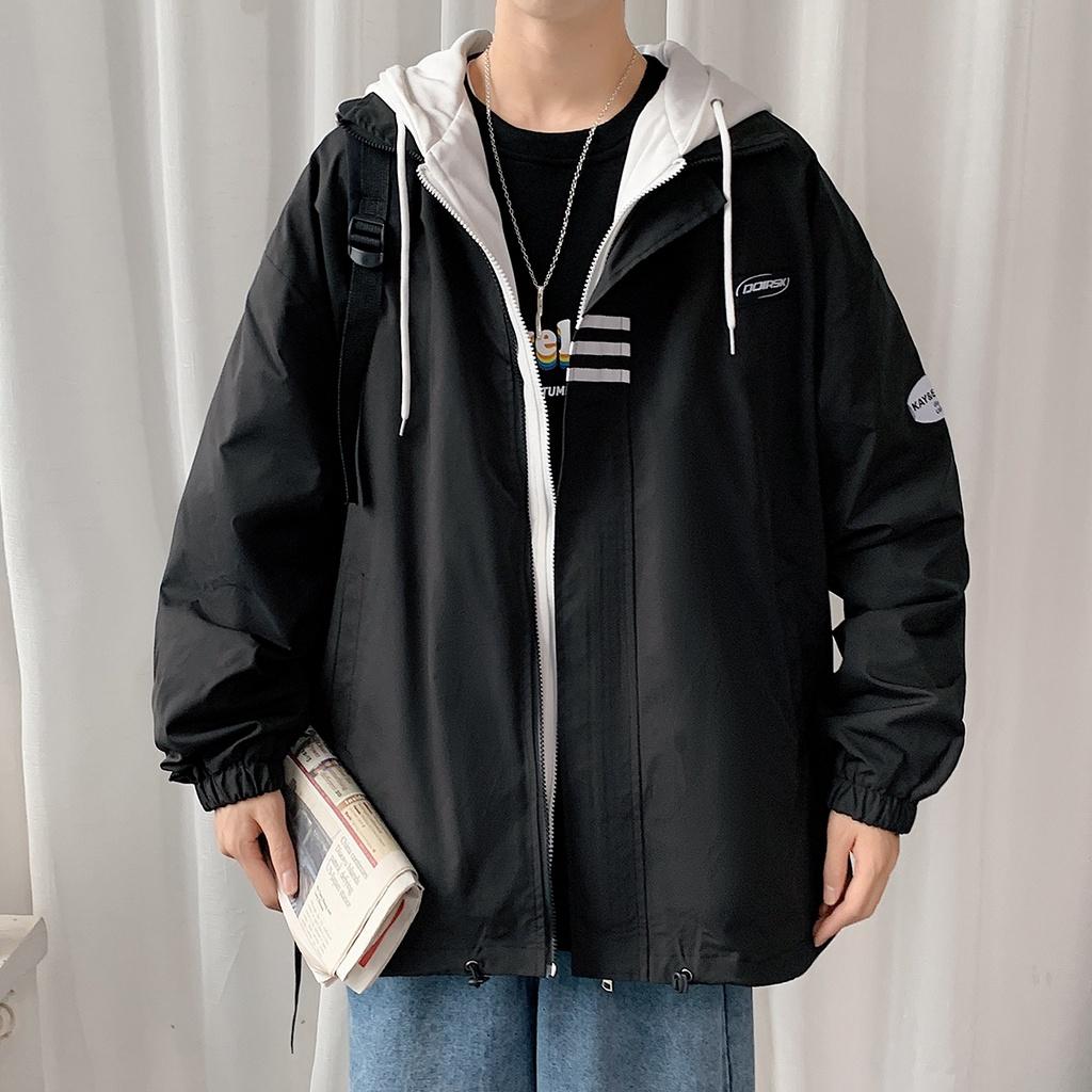 ÁO KHOÁC UNISEX NAM NỮ FOM RỘNG CHẤT LIỆU DÙ 2 LỚP ĐI MƯA CẢN GIÓ CHỐNG NẮNG TỐT HỌA TIẾT CHỮ DOIRSX PHONG CÁCH Bảo Đăng