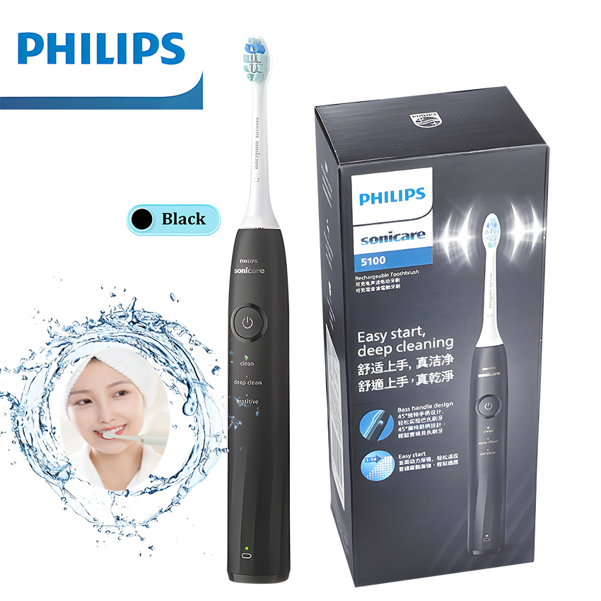 HÀNG CHÍNH HÃNG - Bàn chải đánh răng điện Philips DiamondClean. Thương hiệu Hà Lan cao cấp Philips - HX5070