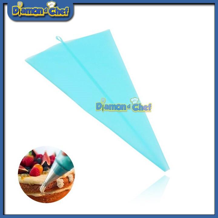 Túi bắt bông kem silicon bền đẹp tái sử dụng cỡ trung 40cm
