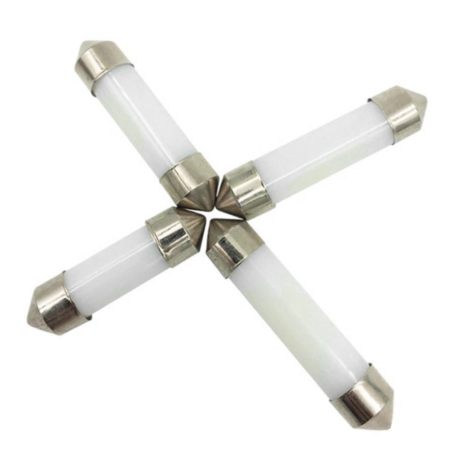 10x LED Car Interior Bulb 41/39/36/31mm Reading Light Bulb 12V White Light - Made of high reliable quality and durable material