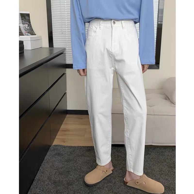Quần kaki form baggy 3 màu ống nhỏ