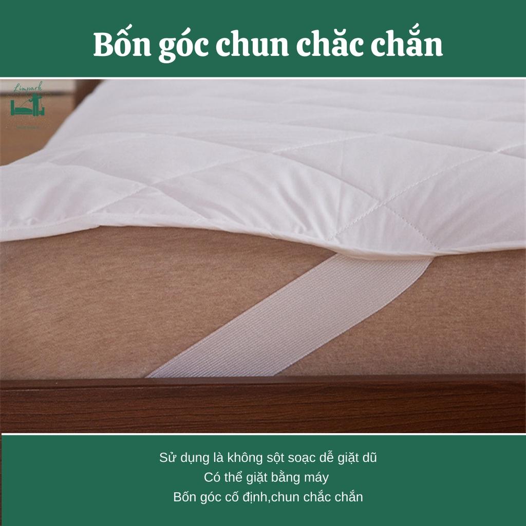 Tấm trải topper bảo vệ đệm cao cấp-đầy đủ kích thước và nhận KT theo yêu cầu khách hàng-LIMPARK