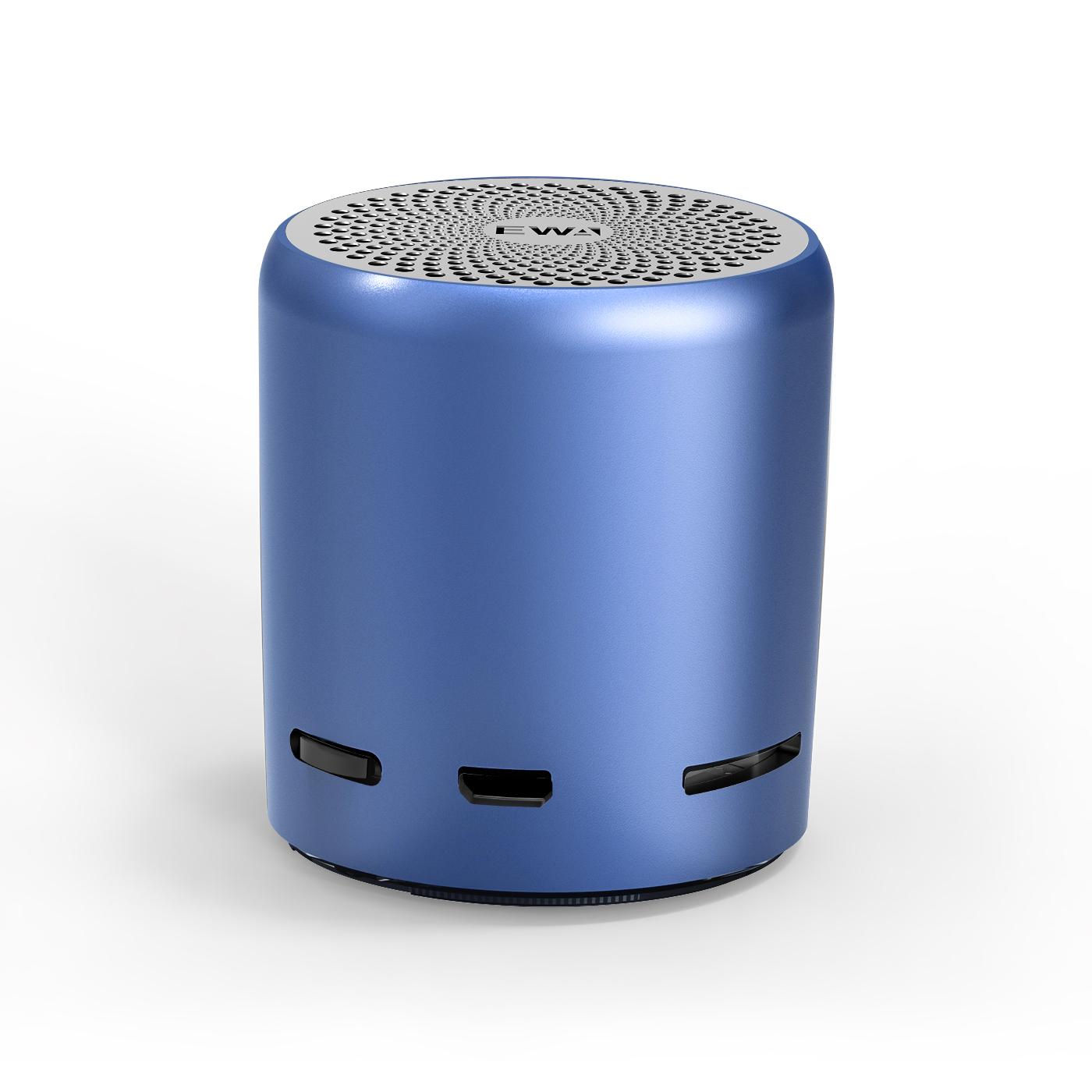 Loa Di Động EWA Siêu Mini Bluetooth 5.0 TWS Âm Thanh Hay Nhất Bass Boombox Thân Kim Loại Caixa De Som Loa Ô Tô Và Loa Siêu Trầm Color: red