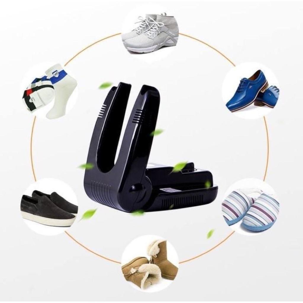 Máy sấy giày, làm khô khử mùi hôi tất vớ, diệt vi khuẩn cho giày của bản, nhiệt tỏa đều làm khô nhanh, bảo hành 12 tháng