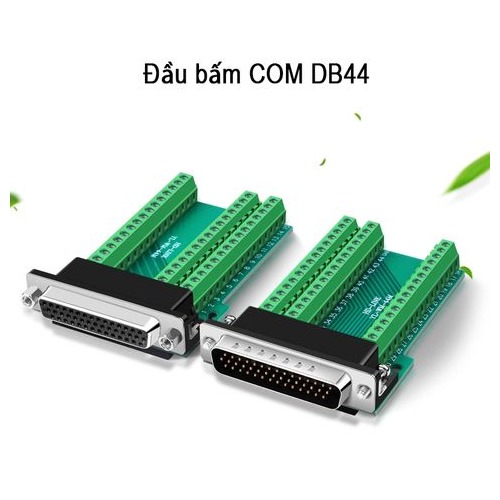 Đầu bấm cổng COM DB44 HD-LINK YL-SM-44F đầu cái kèm vỏ ốp. Hàng chính hãng