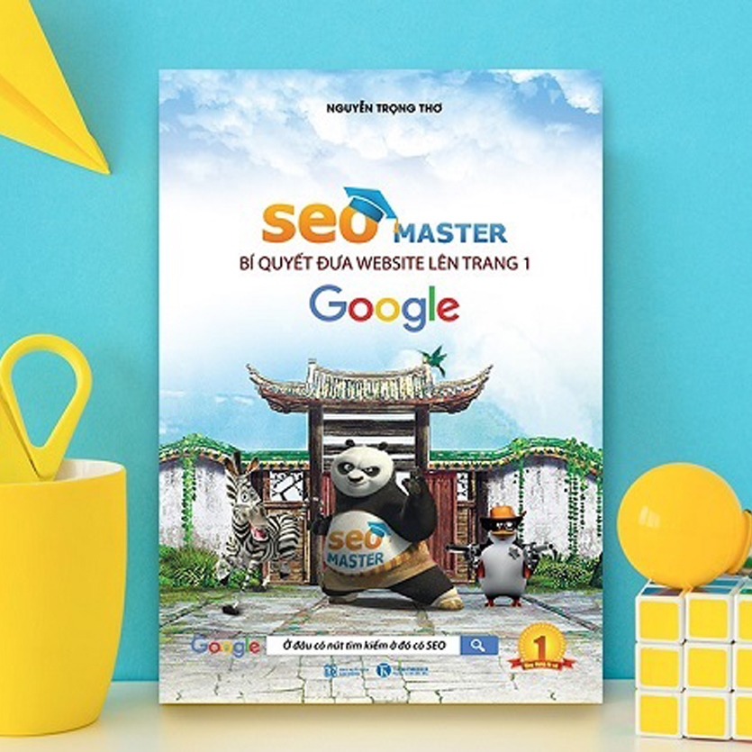 Sách Seo Master - Bí Quyết Đưa Website Lên Trang 1 Google