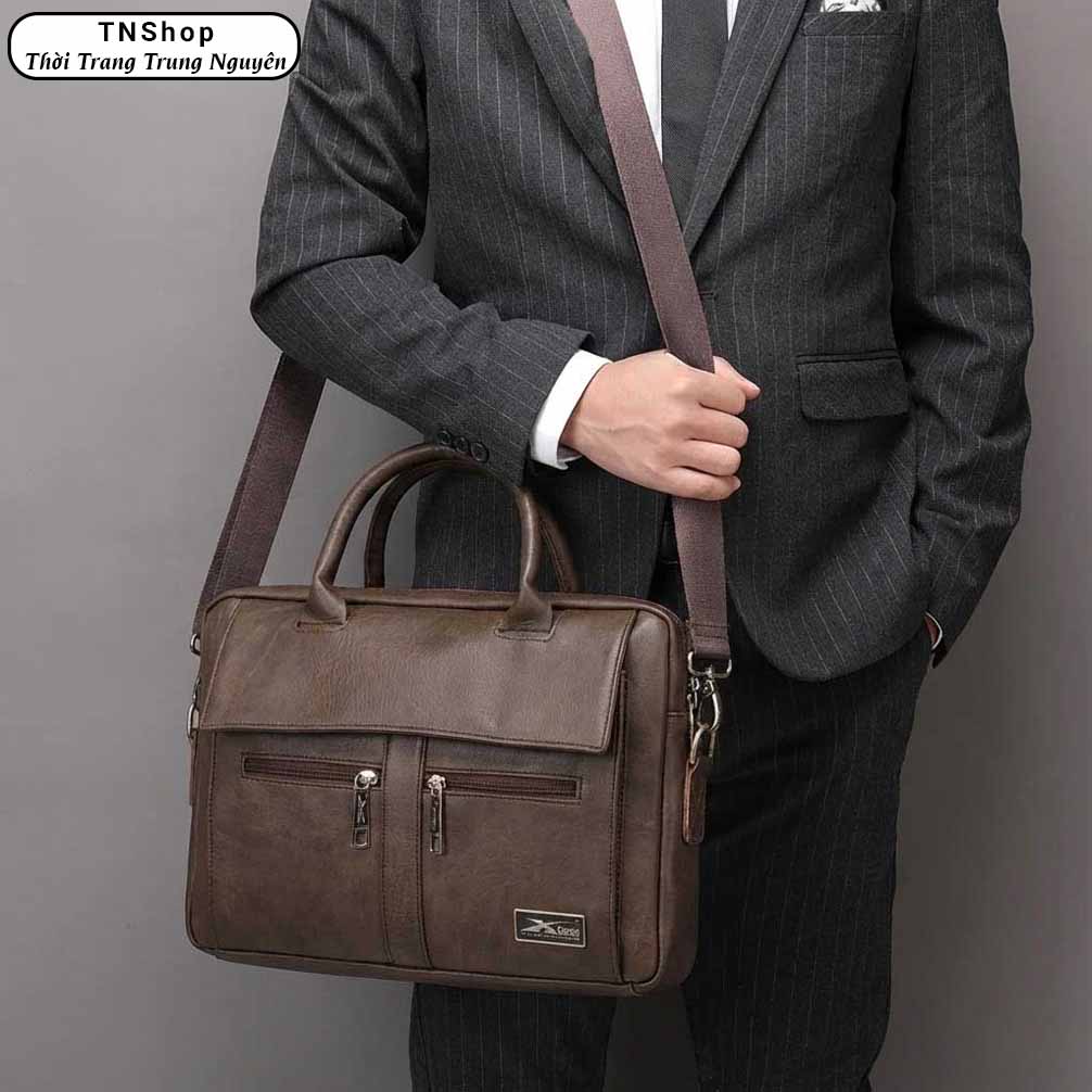 Cặp Laptop 15.6 Inch Xbags Lavish XB 4301 - Cặp Xách Công Sở Cao Cấp, Vải Chống Nước Bền Bỉ, Ngăn Chống Sốc Dày Dặn, Đường May Chắc Chắn