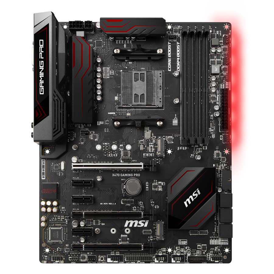 Bo Mạch Chủ Mainboard MSI X470 GAMING PRO  Socket AM4 - Hàng Chính Hãng