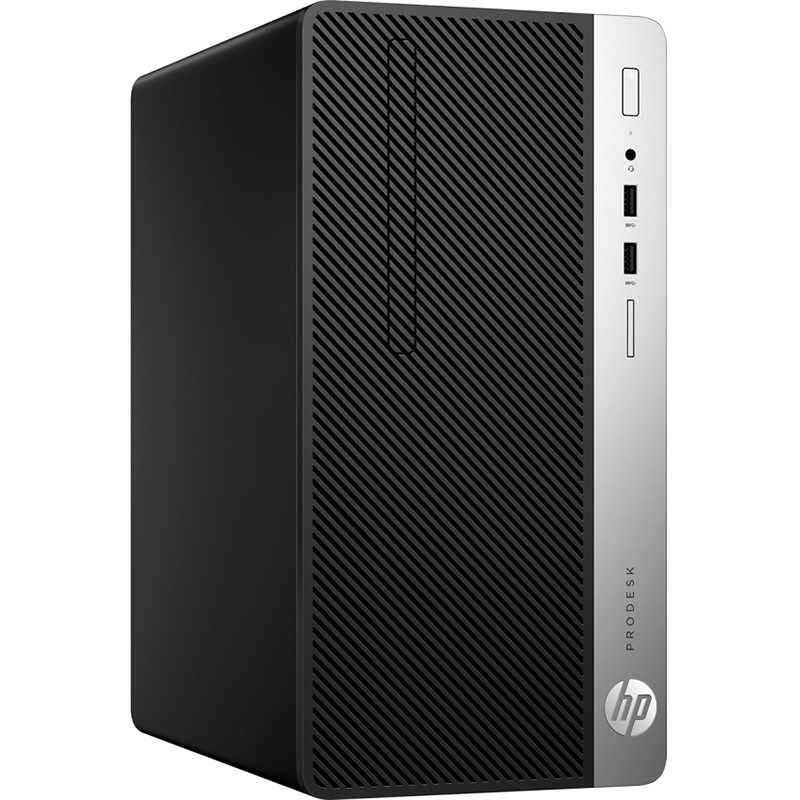 Máy Tính Để Bàn PC HP ProDesk 400 G6 MT 7YH20PA (Core i3-9100/ 4GB/ 1TB HDD/ DVDRW/ K+M/ DOS) - Hàng Chính Hãng