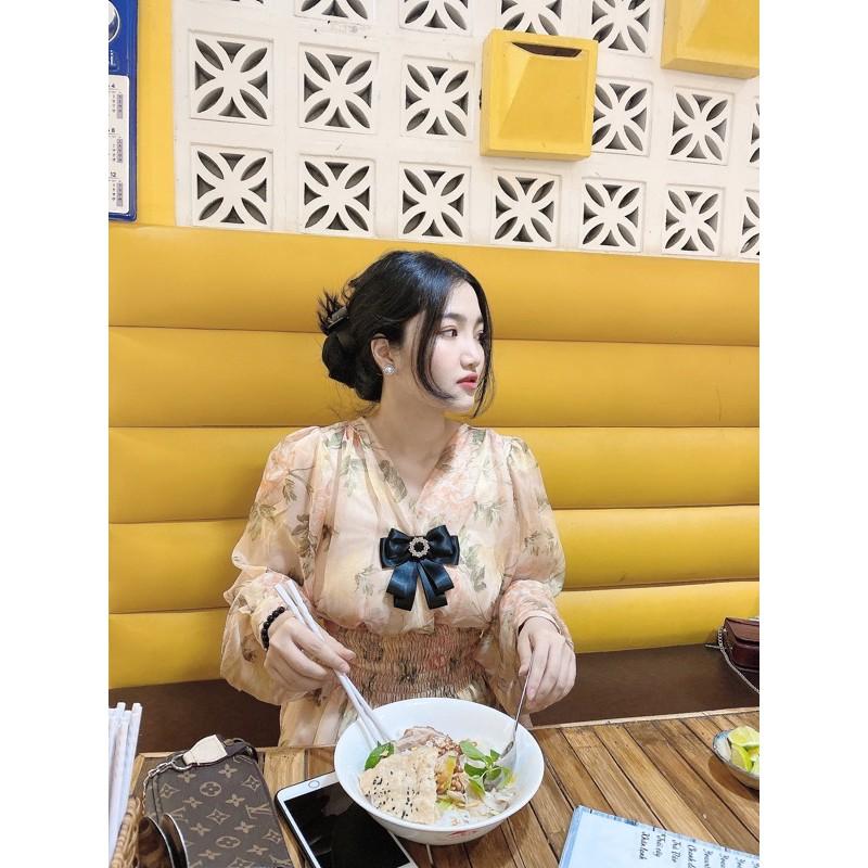 Tag gắn áo đính đá tròn siêu xinh