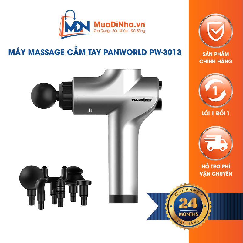 Máy massage cầm tay Panworld PW-3013 99 cấp độ - Hàng chính hãng