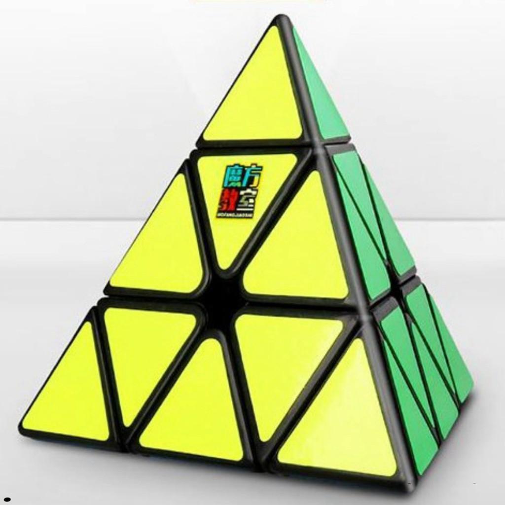 Rubik Biến Thể Tam Giác Pyraminx Stickerless MoYu MeiLong MFJS Pyramid Tam Giác