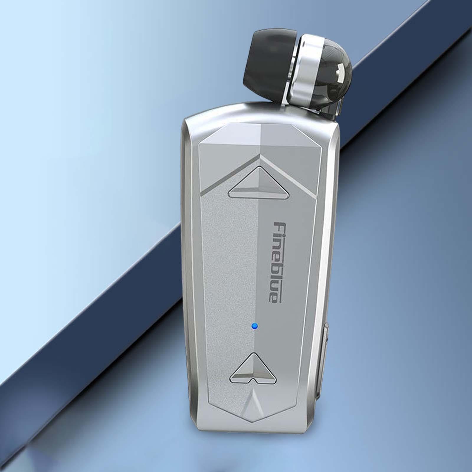 USB Headset One Drag Two Mic 5.0 for Driving Sports Bike Silvery