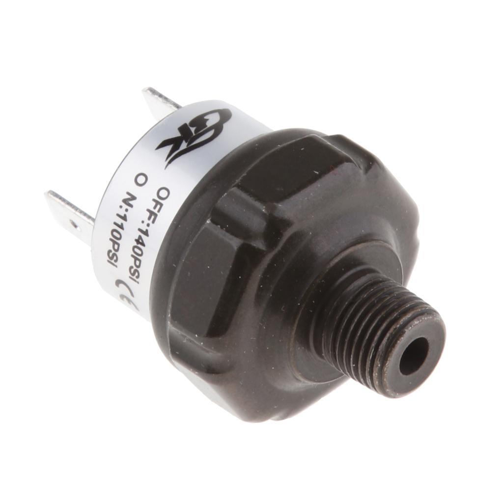 4x Air Pressure Switch Tank Mount Type Thread 1/4'' 1/8'' NPT 12V for Train/Air
