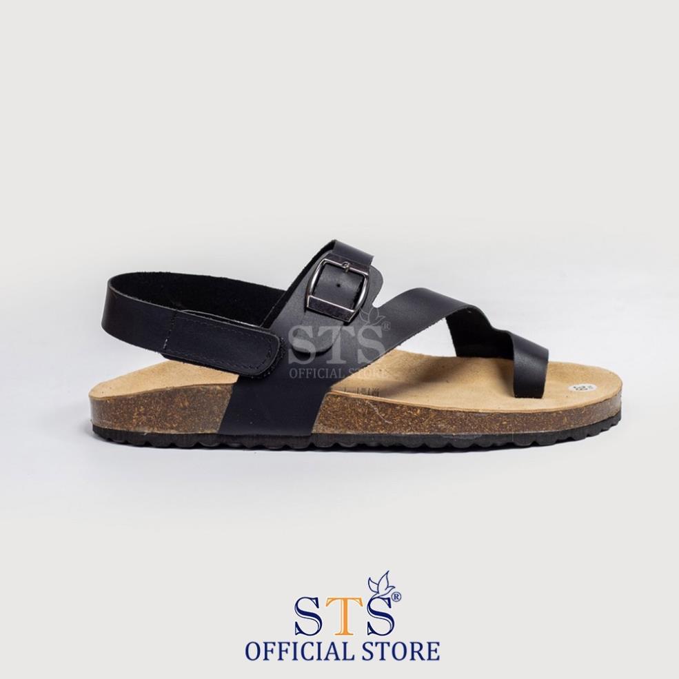 Dép sandal Birken quai chéo cao cấp Da PU cao cấp xuất khẩu siêu bền đi học đi biển sành điệu STPU20