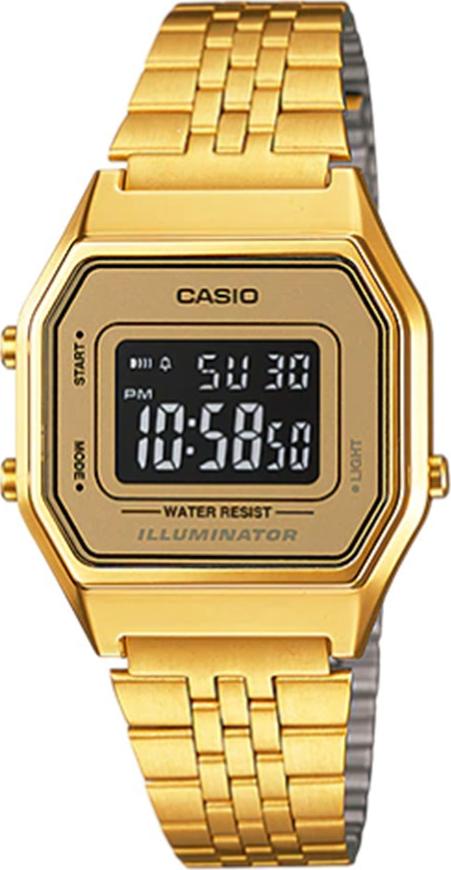 Đồng hồ nữ dây kim loại Casio LA680WGA-9BDF