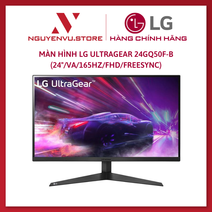 Màn Hình LG UltraGear 24GQ50F-B (24"/VA/165Hz/FHD/FreeSync) (LG 24GQ50F) - Hàng Chính Hãng