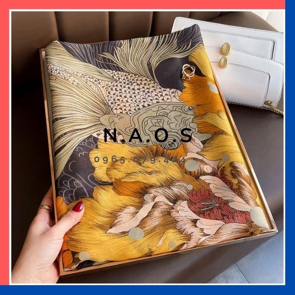 -Khăn choàng lụa khăn lụa dáng dài 180x90cm họa tiết -Qùa tặng 20/10-quà tặng sinh nhật-quà tặng 8/3-quà tặn