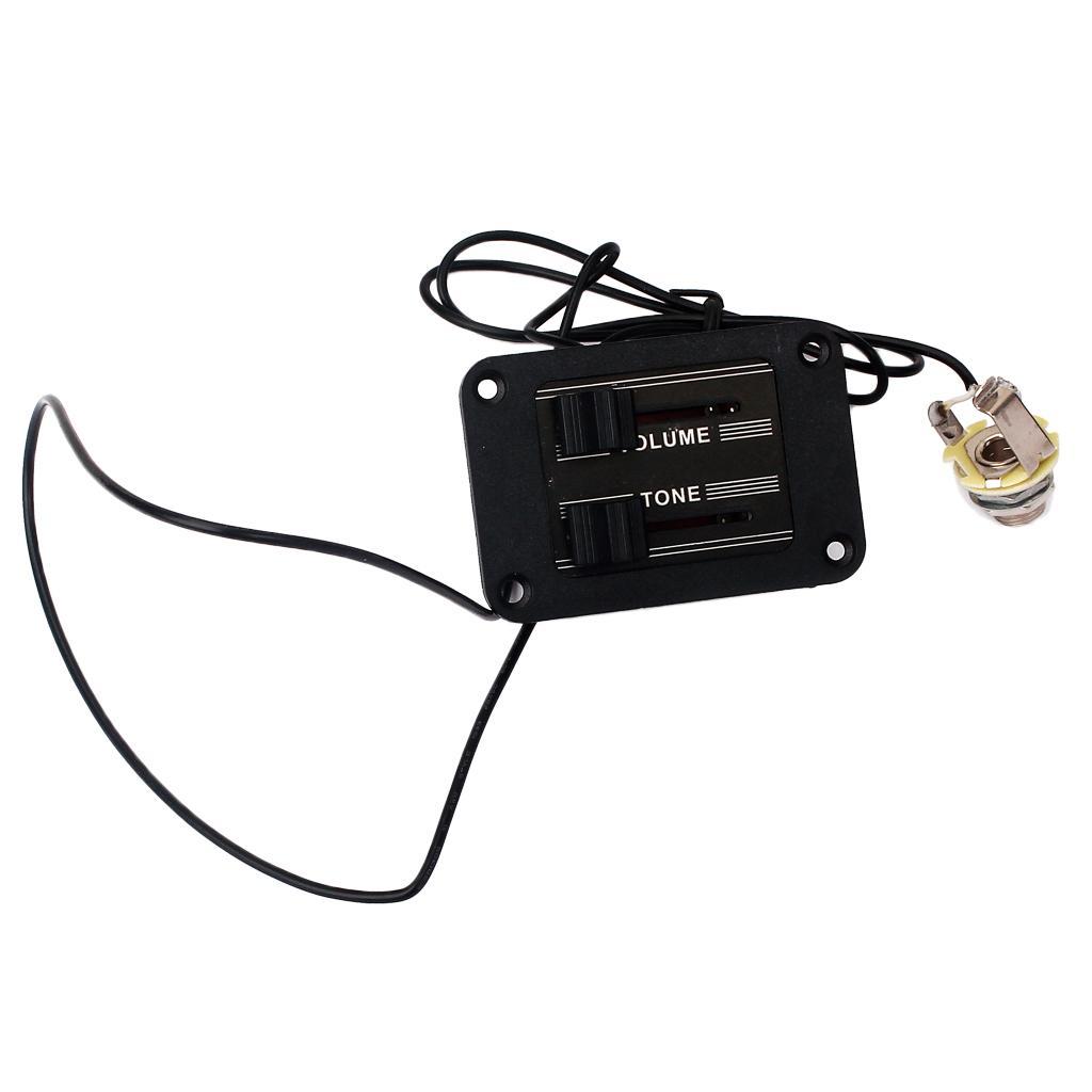 1pc EQ Style Pickup Wiring Harness TV Jack for Cigar Box Guitar Parts