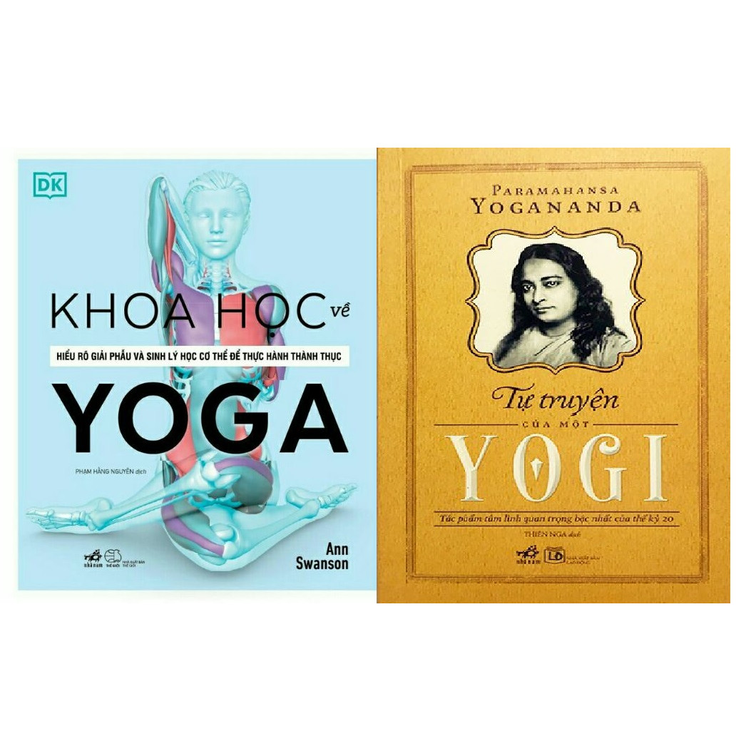 Combo Sách - Tự Truyện Của Một YoGi + Khoa Học Về Yoga