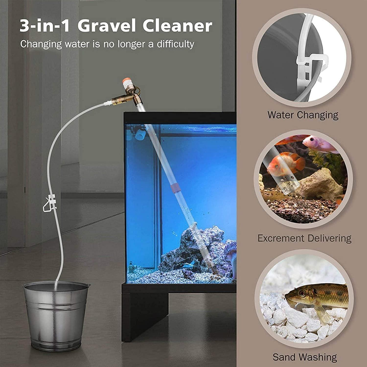 Bể cá Máy hút bụi Sỏi cát Máy lọc nước bể cá