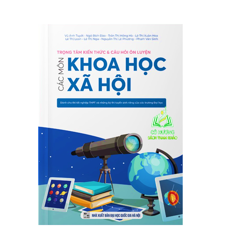 Combo Sách - Trọng tâm kiến thức và câu hỏi ôn luyện các môn Khoa học Tự nhiên + Khoa học Xã hội(Dành cho thi tốt nghiệp THPT) - NH