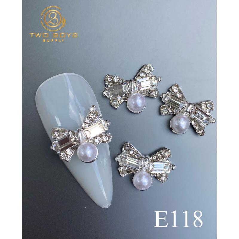 [CHARM] Charm nail - charm các loại - charm màu trắng và vàng phụ kiện làm móng