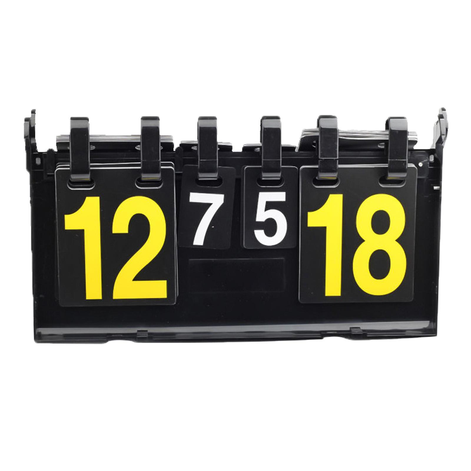 Tabletop Scoreboard   Score Keeper for Basketball Baseball Indoor Sports