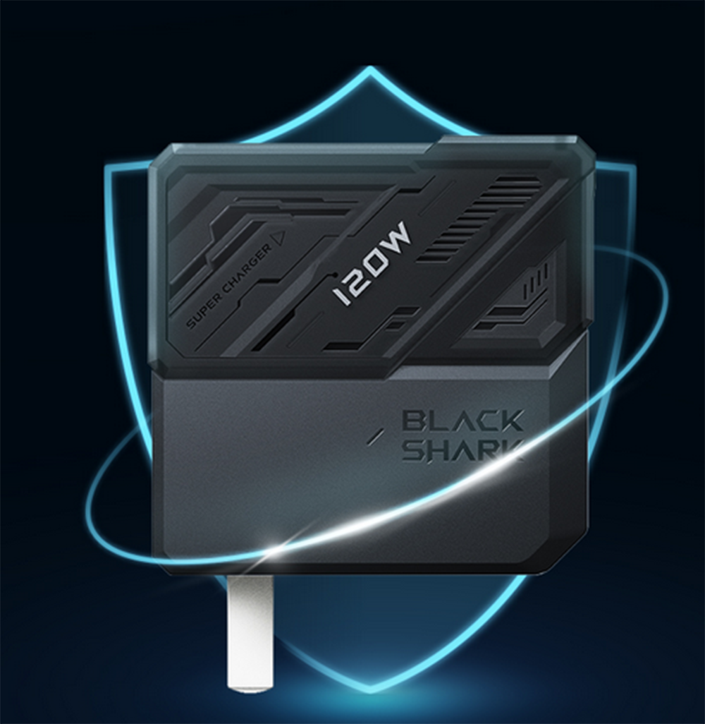 Bộ cáp củ sạc nhanh GaN Black Shark Starflow 120W hỗ trợ nhanh lên đến 120w
