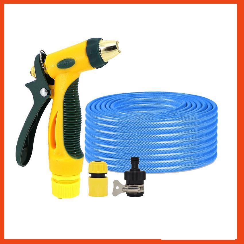 Bộ dây vòi xịt nước rửa xe,tưới cây tăng áp 3 lần 3-5m 206317