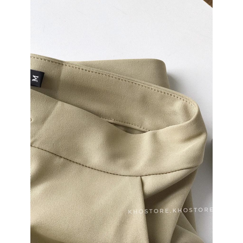 Quần baggy nữ lưng cạp cao, phom cơ bản tôn dáng, chất vải không nhăn, quần công sở nữ đẹp hàng thiết kế, ảnh tự chụp